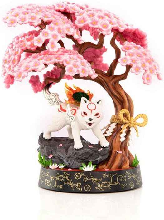 Okami - Okamiden Chibiterasu 10 Inch Painted PVC Statue