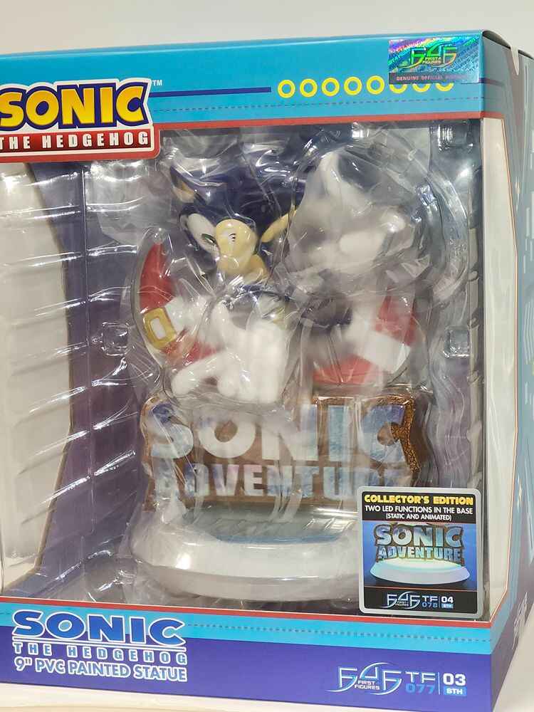 Sonic Adventure Sonic the Hedgehog Collectors Edition 9 Inch PVC Painted Statue