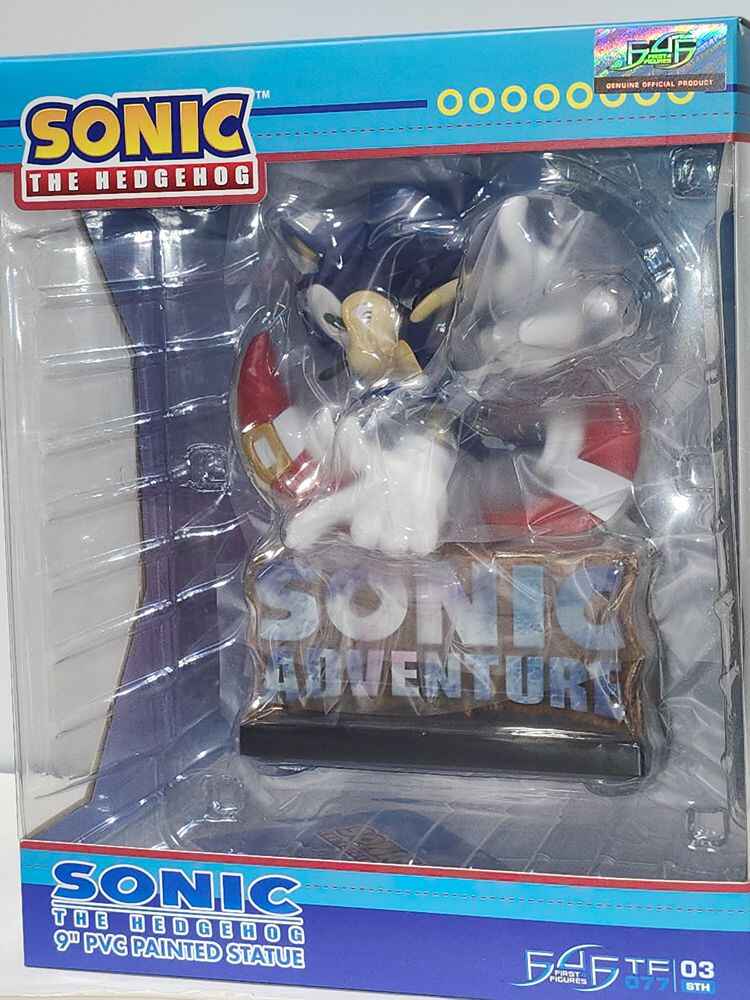 Sonic Adventure Sonic the Hedgehog Standard Edition 9 Inch PVC Painted Statue