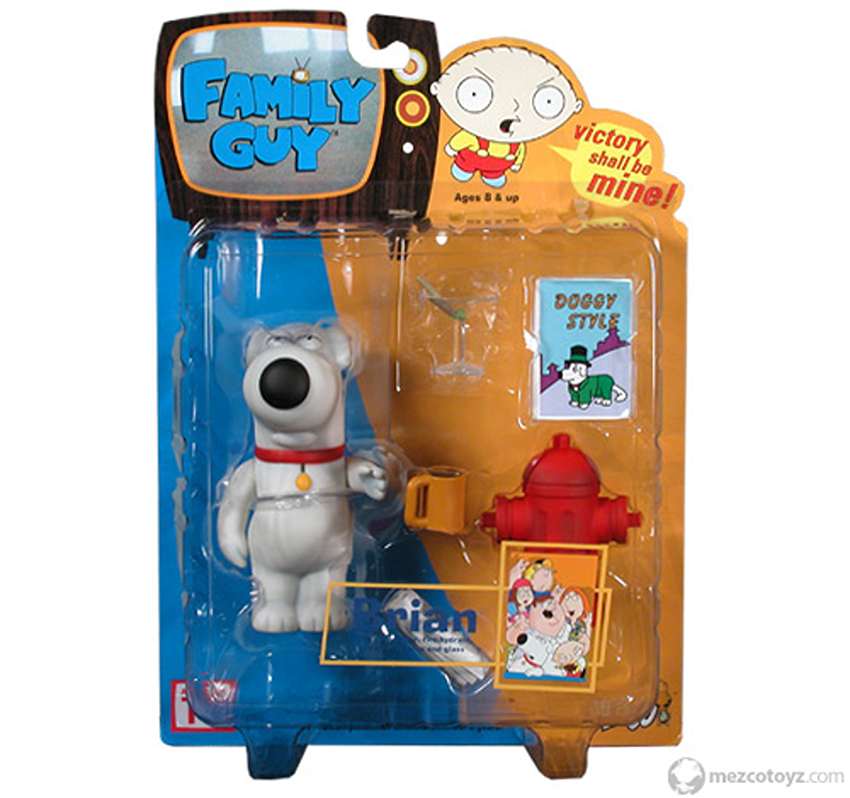 Family Guy Series 1 Brian Griffin 5 Inch Action Figure