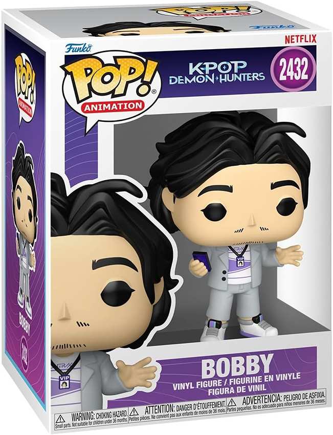 Pop Animation K-Pop Demon Hunters 3.75 Inch Vinyl Figure - Bobby #2432