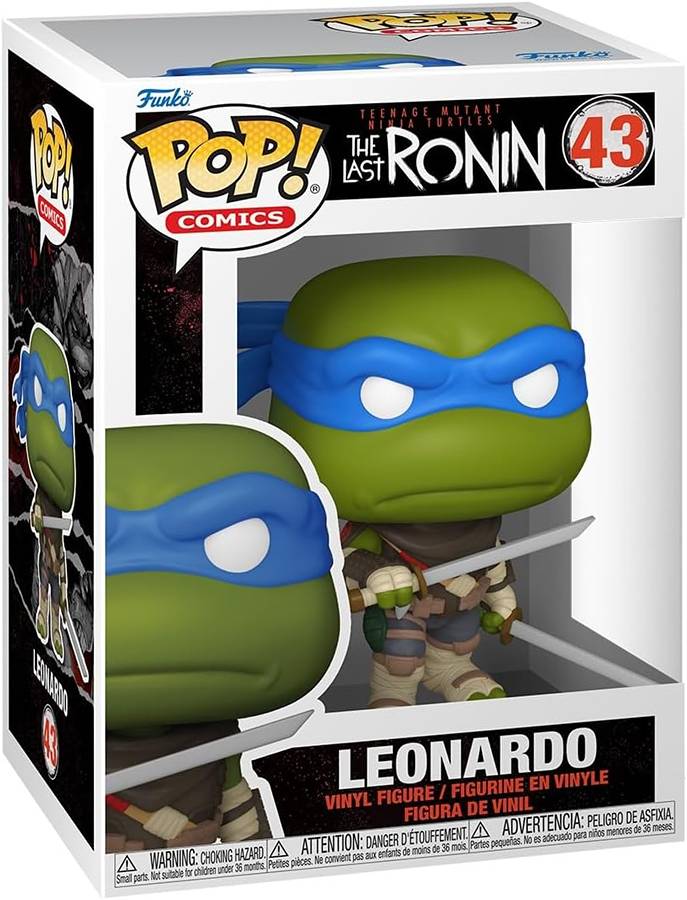 Pop Comics Teenage Mutant Ninja Turtles The Last Ronin 3.75 Inch Vinyl Figure - Leonardo #43