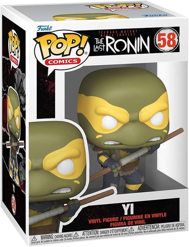 Pop Comics Teenage Mutant Ninja Turtles The Last Ronin 3.75 Inch Vinyl Figure - YI #58