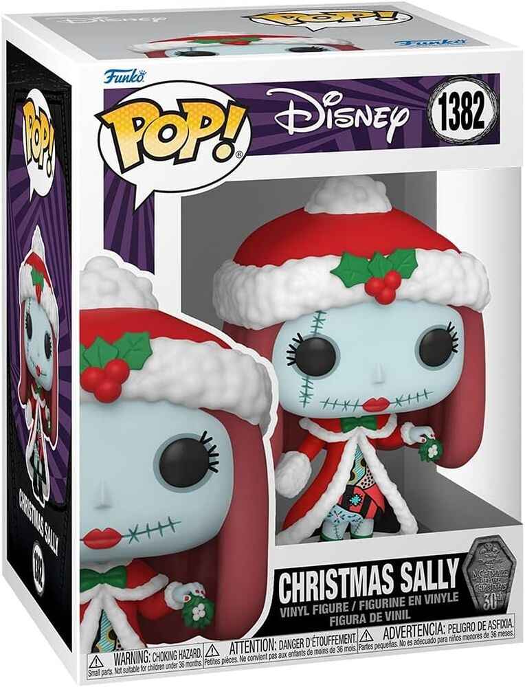 Pop Disney Nightmare Before Christmas 30th Ann. 3.75 Inch Vinyl Figure - Christmas Sally #1382