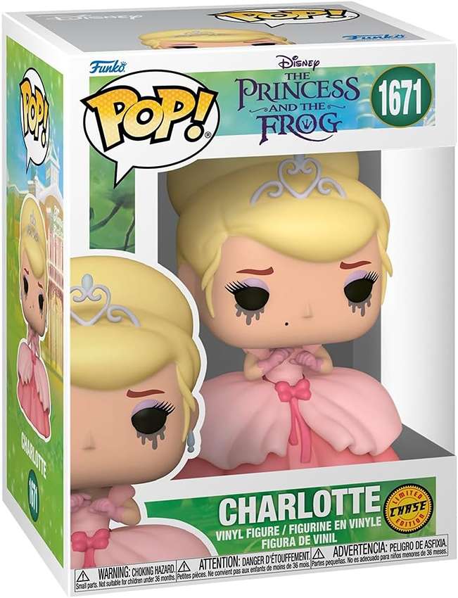 Pop Disney Princess & The Frog 3.75 Inch Vinyl Figure - Charlotte Chase #1671