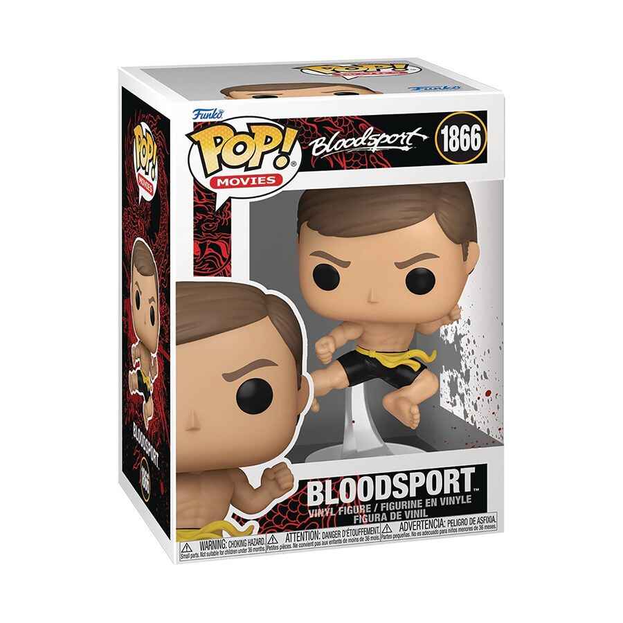 Pop Movies Bloodsport 3.75 Inch Vinyl Figure - Frank Dux #1866