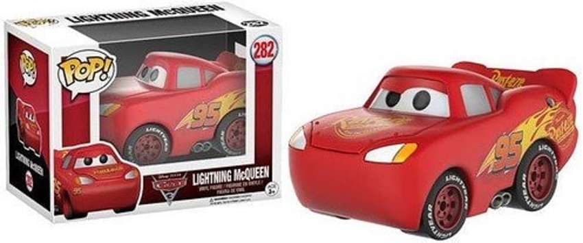 Pop Movies Disney Cars 3 3.75 Inch Vinyl Figure - Lightning McQueen #282