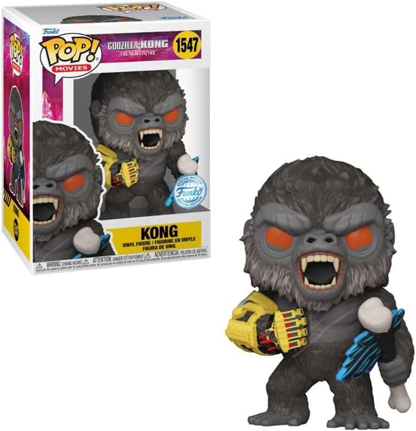 Pop Movies Godzilla vs Kong 2 The New Empire 3.75 Vinyl Figure - Kong (Battle Pose) (Target Exclusive) #1547