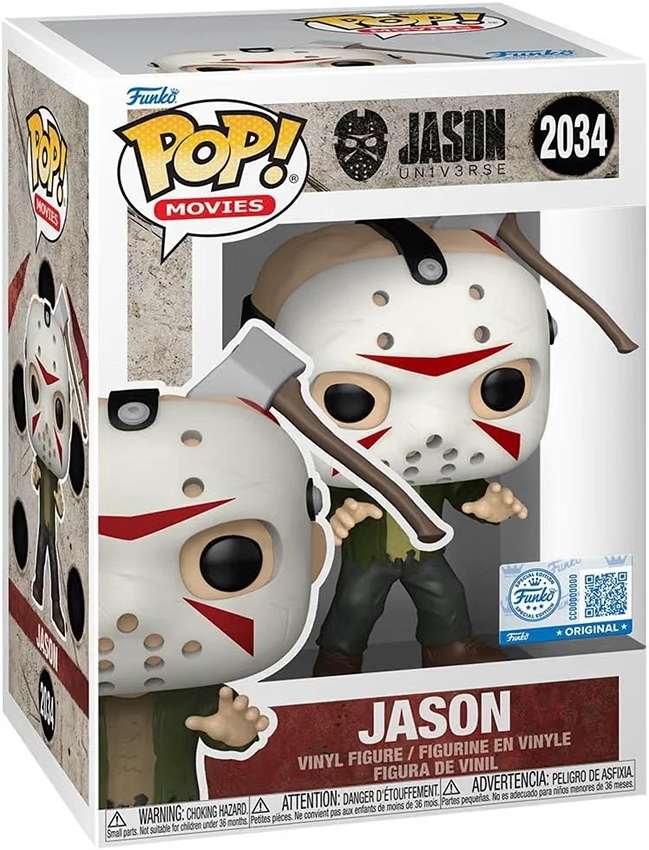 Pop Movies Horror Jason Universe 3.75 Inch Vinyl Figure - Jason Voorhees Exclusive #2034