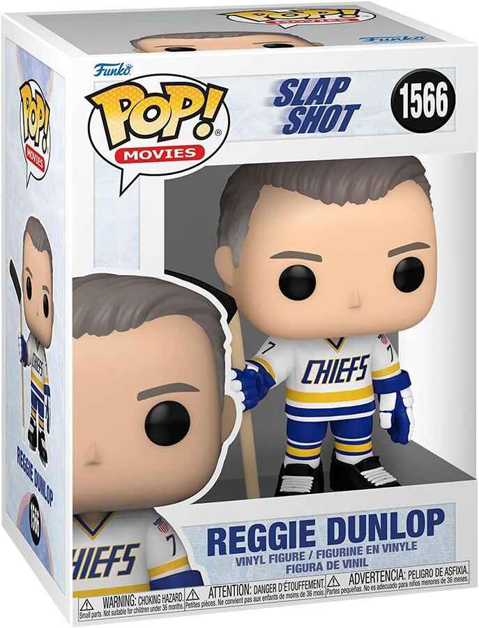 Pop Movies Slap Shot 3.75 Vinyl Figure - Reggie Dunlop #1566