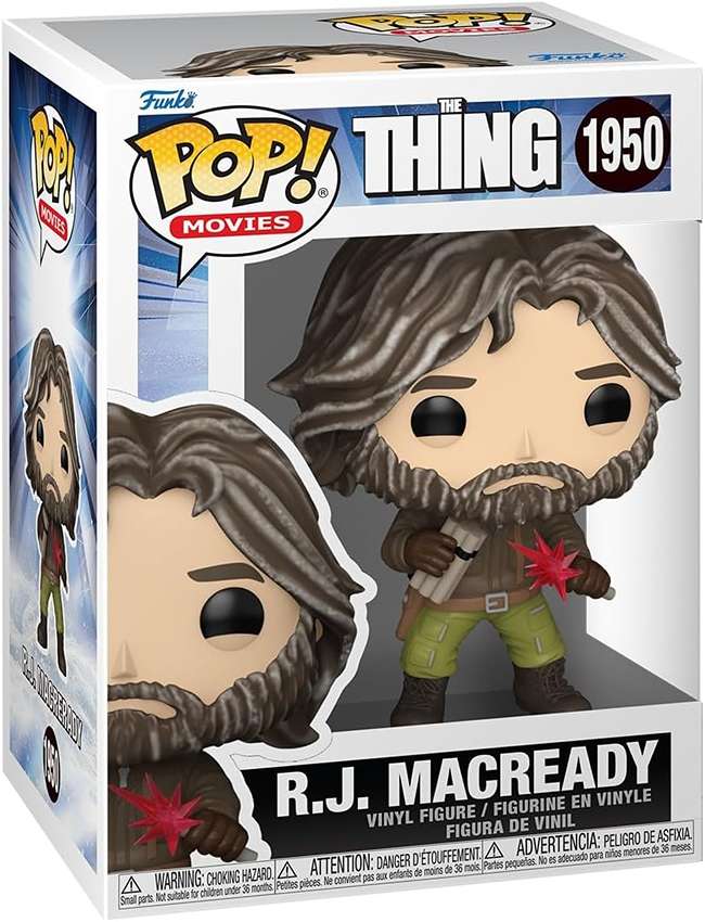 Pop Movies The Thing 3.75 Inch Vinyl Figure - R.J. MacReady #1950