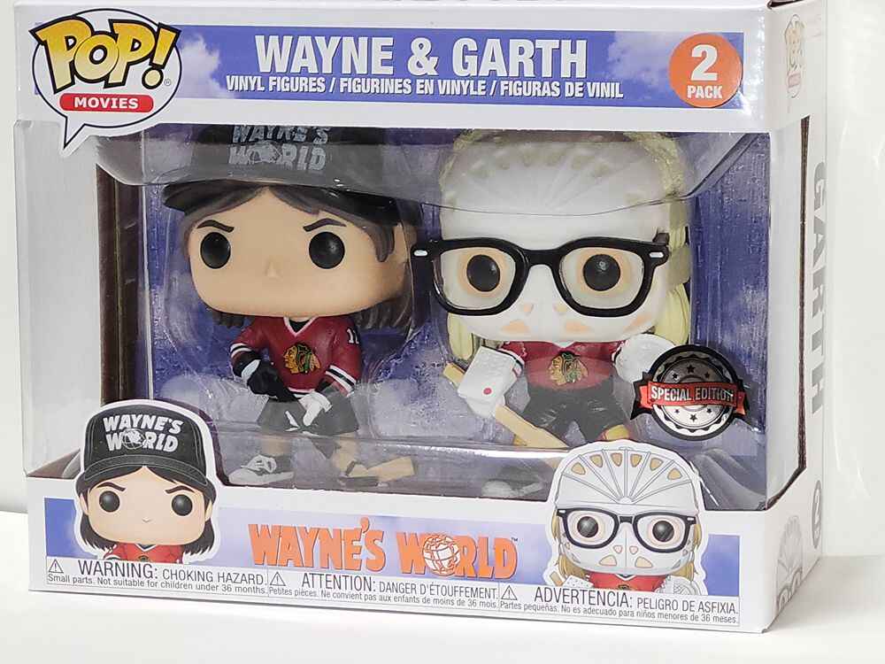 Pop Movies Wayne's World 3.75 Vinyl Figure - Wayne and Garth 2-Pack