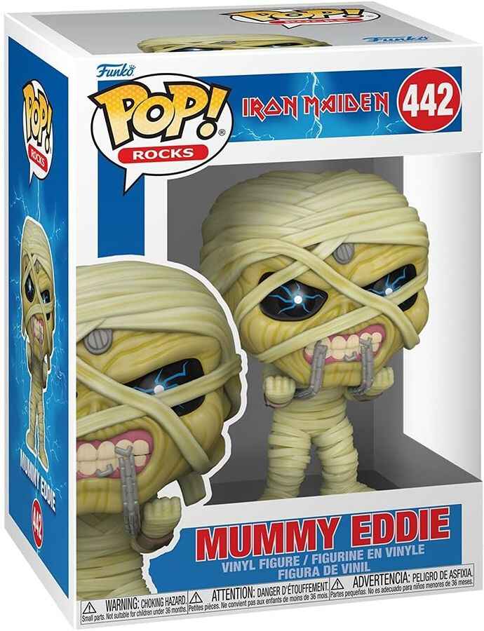 Funko Pop Rocks Music Iron Maiden 3.75 Vinyl Figure - Mummy Eddie #442