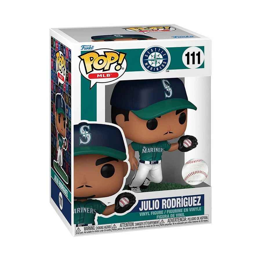 Pop Sports MLB Baseball 3.75 Inch Vinyl Figure - Julio Rodriguez (Mariners) #111