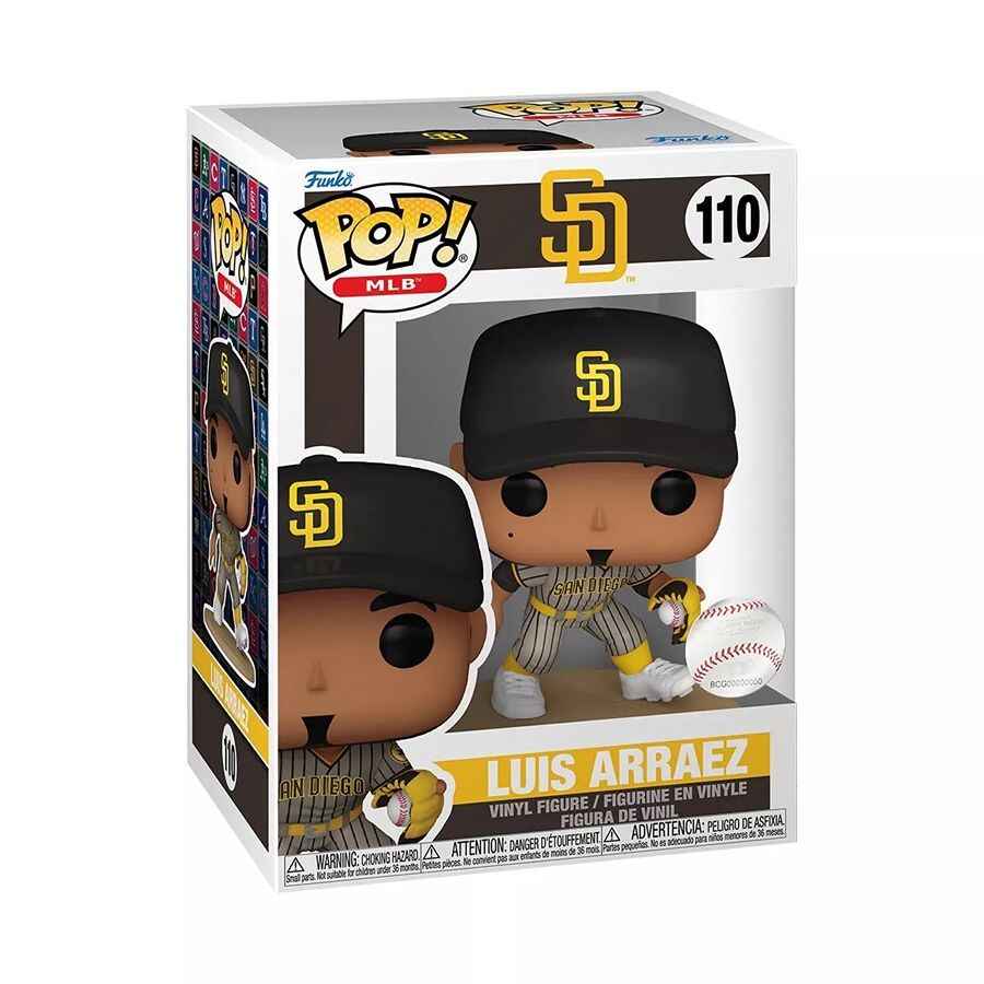 Pop Sports MLB Baseball 3.75 Inch Vinyl Figure - Luis Arraez (Padres) #110