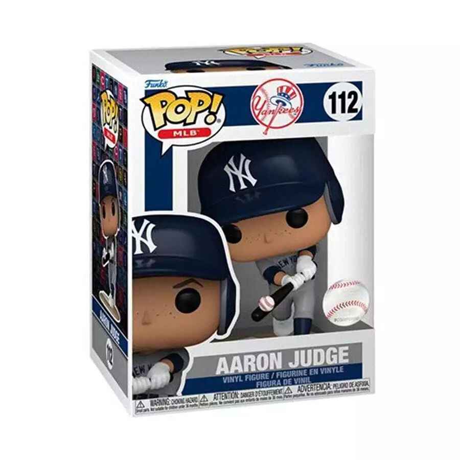 Pop Sports MLB Baseball 3.75 Inch Vinyl Figure - Aaron Judge (Yankees) #112