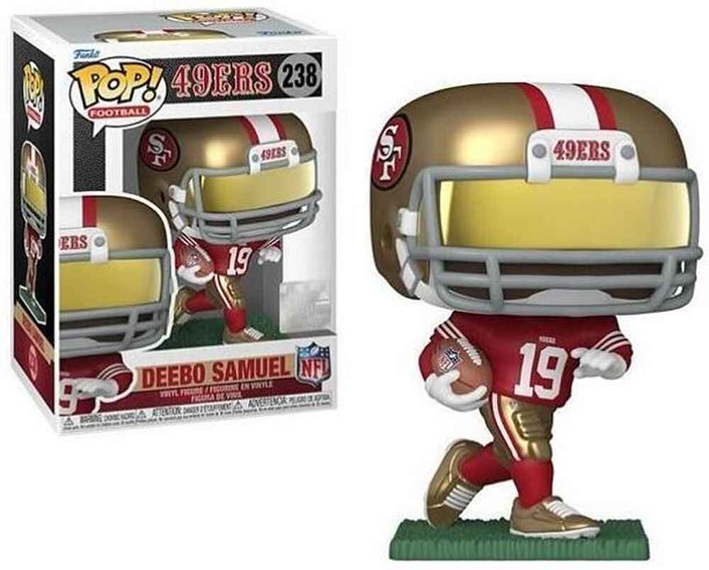 Pop Sports NFL Football 3.75 Inch Vinyl Figure - Deebo Samuel #238 San Francisco 49ers