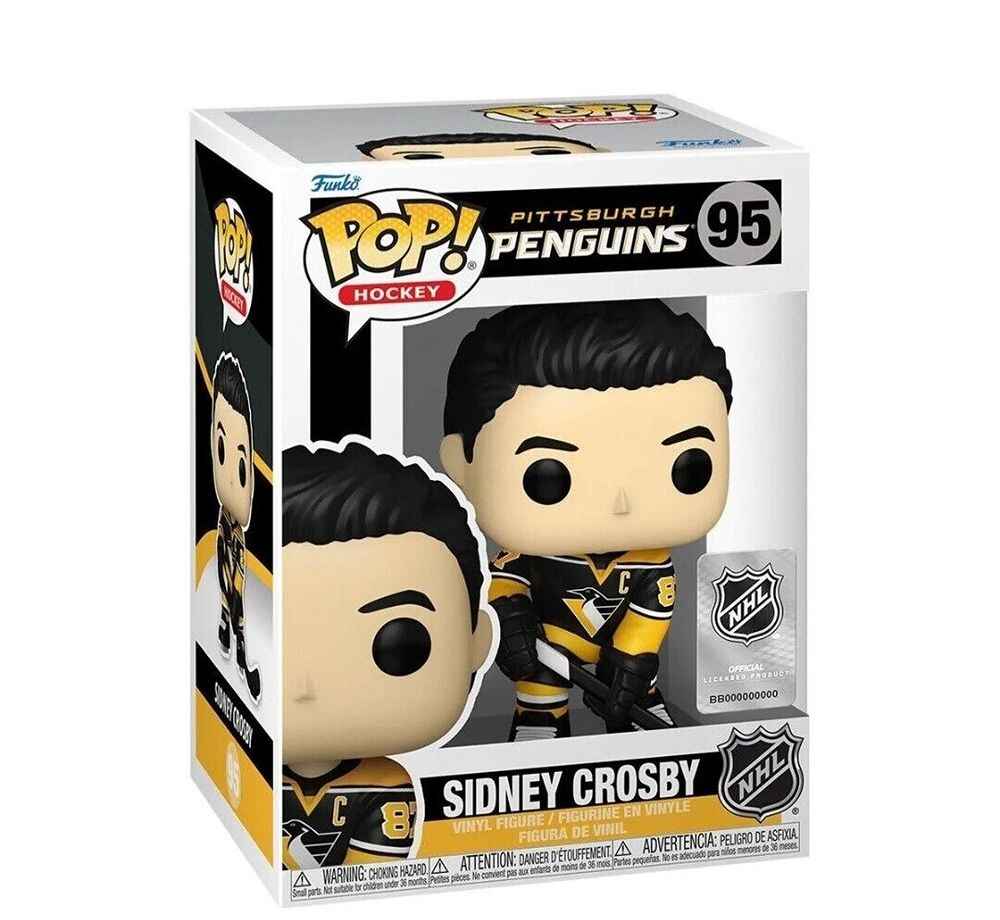 Pop Sports NHL Hockey 3.75 Inch Action Figure - Sidney Crosby #95