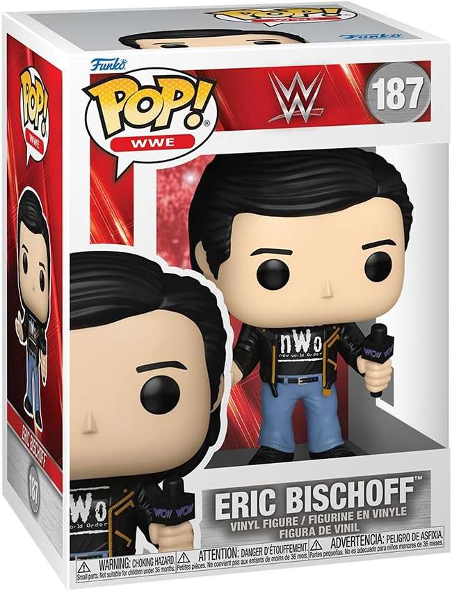 Pop Sports WWE Wrestling 3.75 Inch Vinyl Figure - Eric Bischoff (NWO) #187