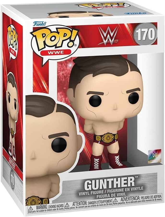 Pop Sports WWE Wrestling 3.75 Inch Vinyl Figure - Gunther #170