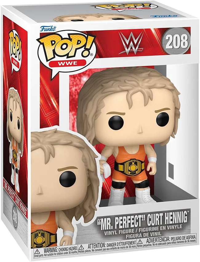 Pop Sports WWE Wrestling 3.75 Inch Vinyl Figure - Curt Hennig (Mr. Perfect) #208