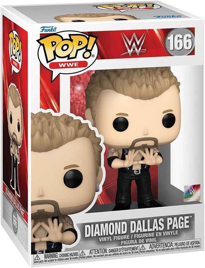 Pop Sports WWE Wrestling 3.75 Inch Vinyl Figure - Diamond Dallas Page #166