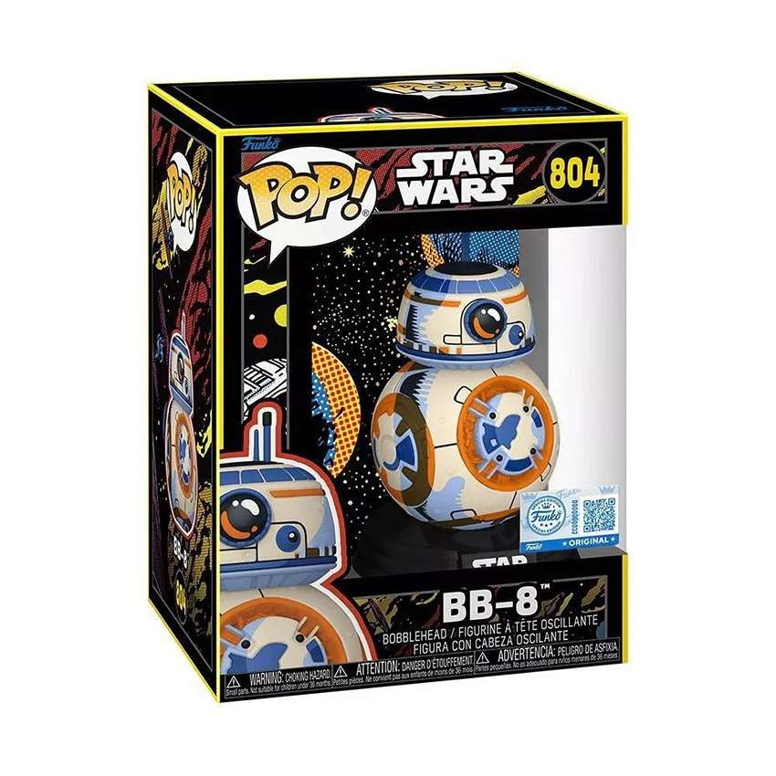 Pop Movies Star Wars 3.75 Inch Vinyl Figure - BB-8 Exclusive #804