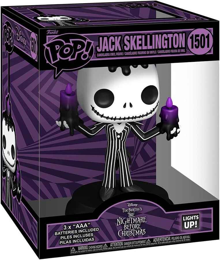 Pop Super (SFX) Nightmare Before Christmas 6 Inch Vinyl Figure - Jack Skellington #1501