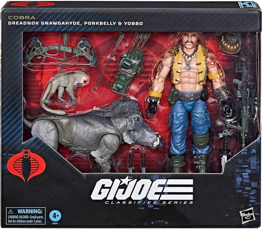 G.I. Joe Classified Series Dreadnok and Pets Porkbelly & Yobbo 6 Inch Action Figure #125