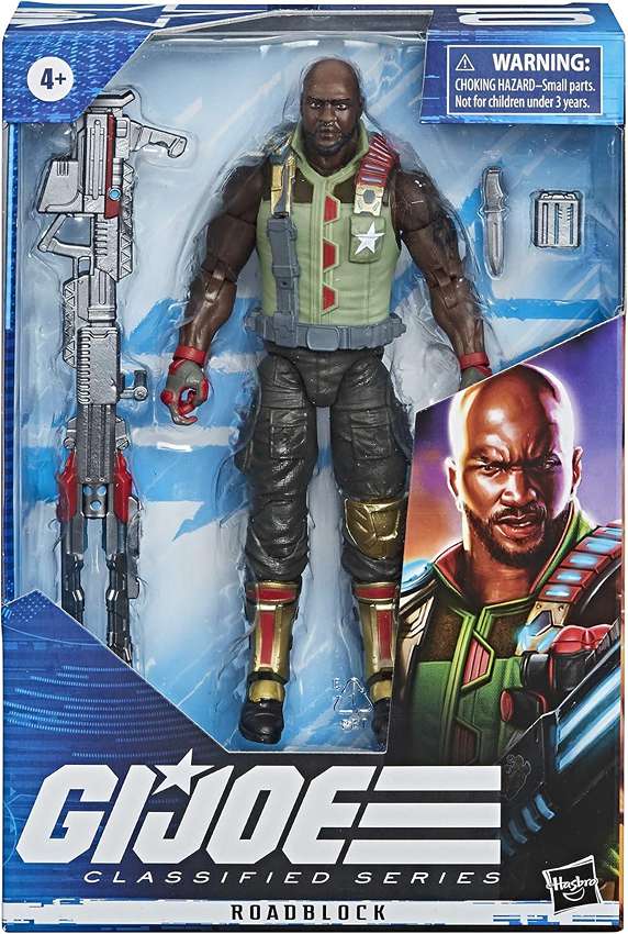 G.I. Joe Classified Series Roadblock 6 Inch Action Figure #01