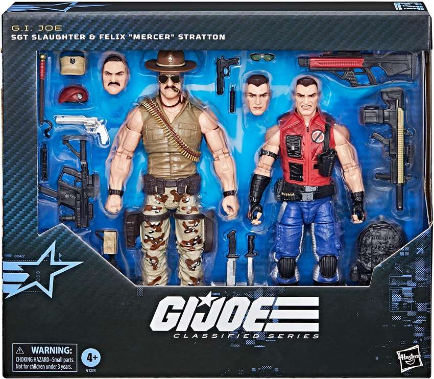 G.I. Joe Classified Series Sgt. Slaughter & Felix "Mercer" Stratton 6 Inch Action Figure #173