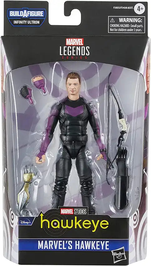 Marvel Legends MCU Disney+ BAF Infinity Ultron Hawkeye 6 Inch Action Figure