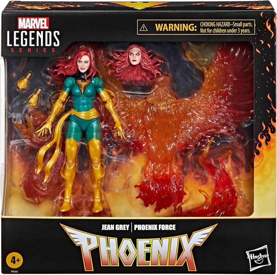 Marvel Legends X-Men Jean Grey with Phoenix Force Deluxe 6 Inch Action Figure