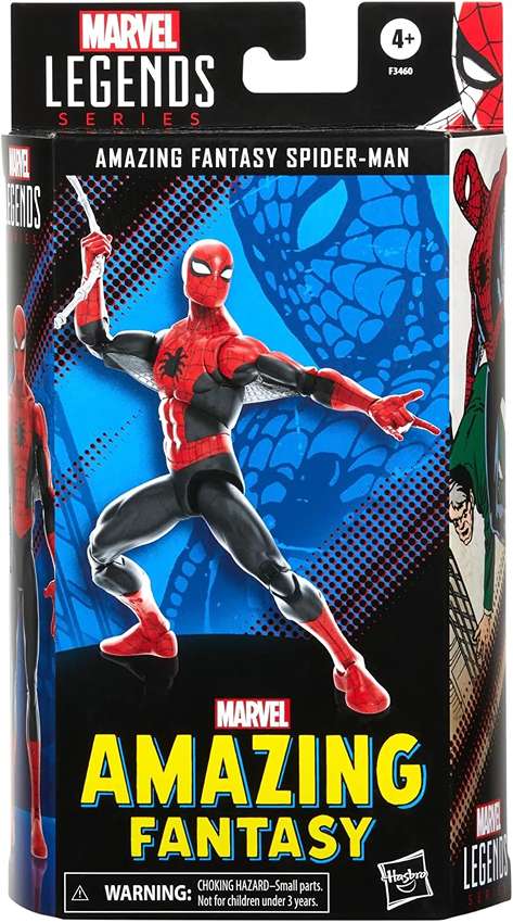 Marvel Legends Spider-Man Amazing Fantasy Spider-Man 6 Inch Action Figure
