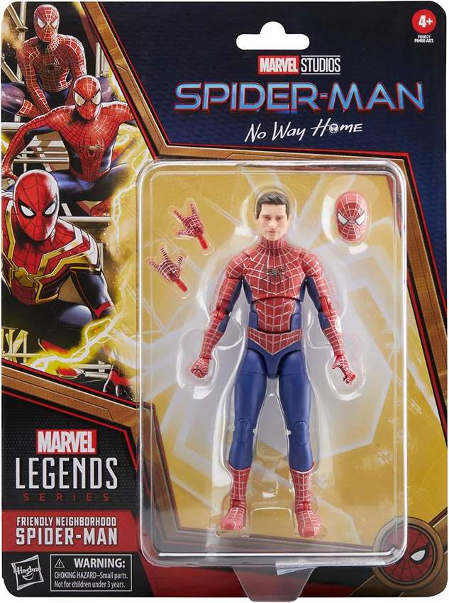 Marvel Legends Spider-Man: No Way Home Movie Spider-Man (Tobey Mcguire) 6 Inch Action Figure