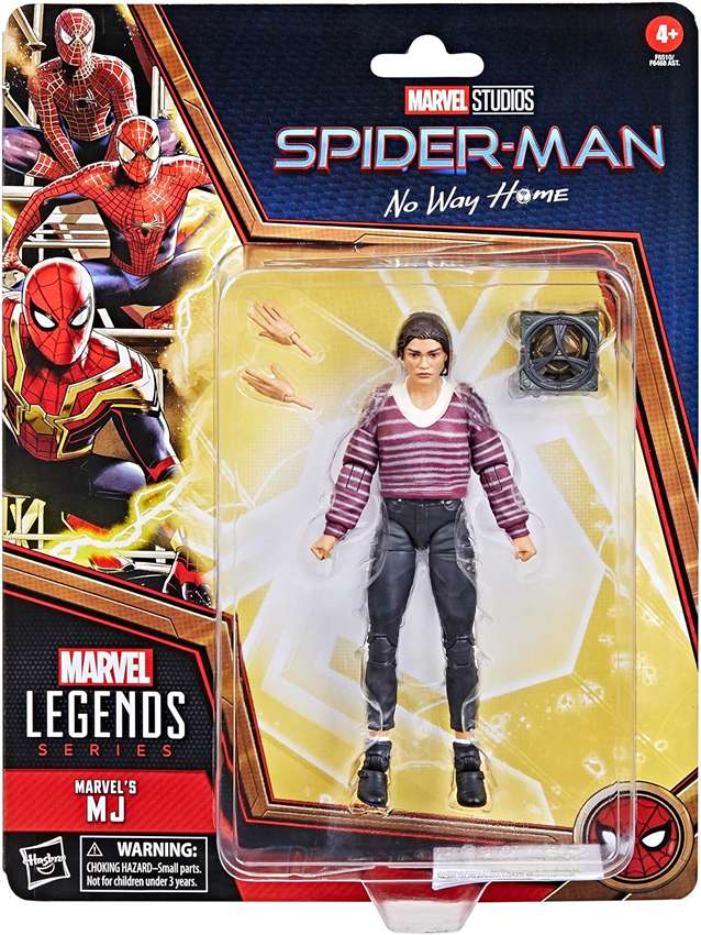 Marvel Legends Spider-Man: No Way Home Movie MJ 6 Inch Action Figure