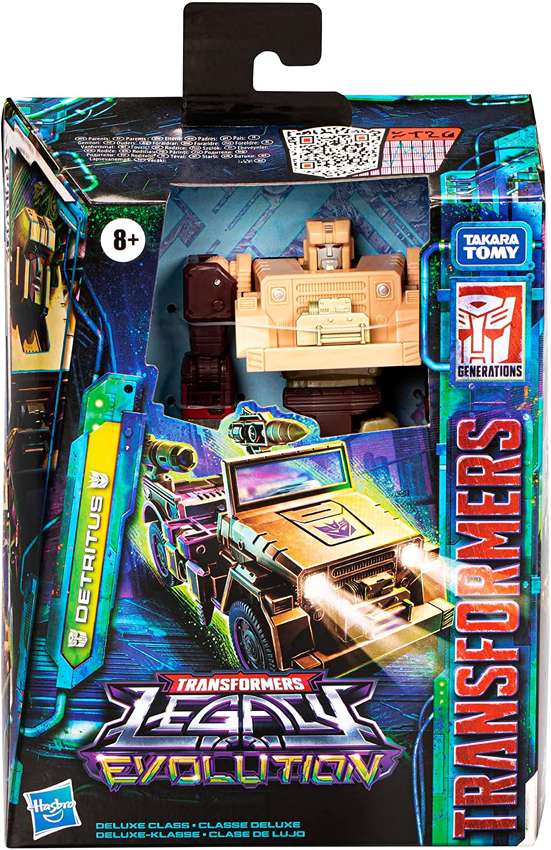 Transformers Legacy Evolution Deluxe Class - Detritus 5.5 Inch Action Figure