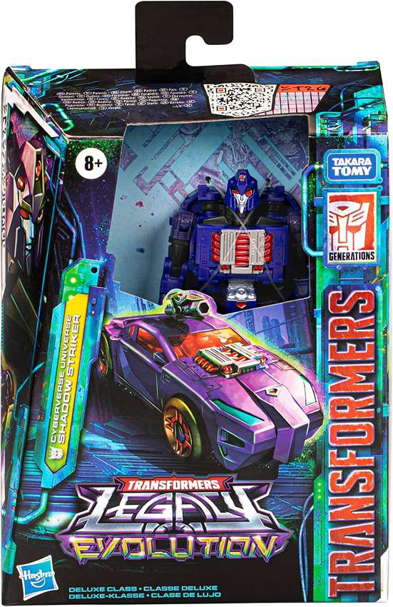 Transformers Legacy Evolution Deluxe Cyberverse Universe - Shadow Striker 5.5 Inch Action Figure