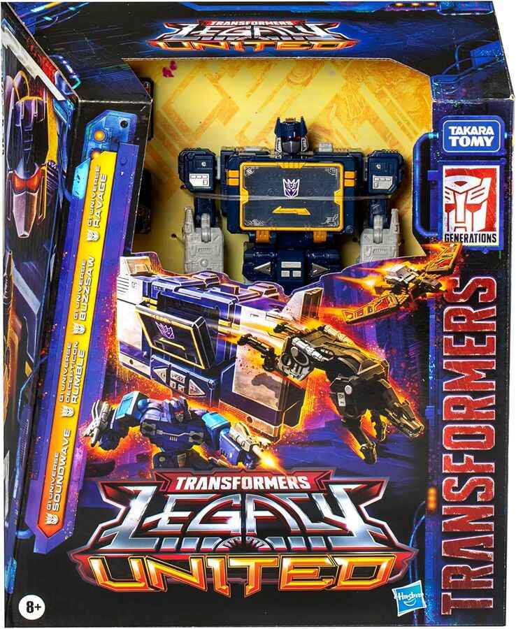 Transformers Legacy United Voyager Class G1 Universe Soundwave 7 Inch Converting Action Figure