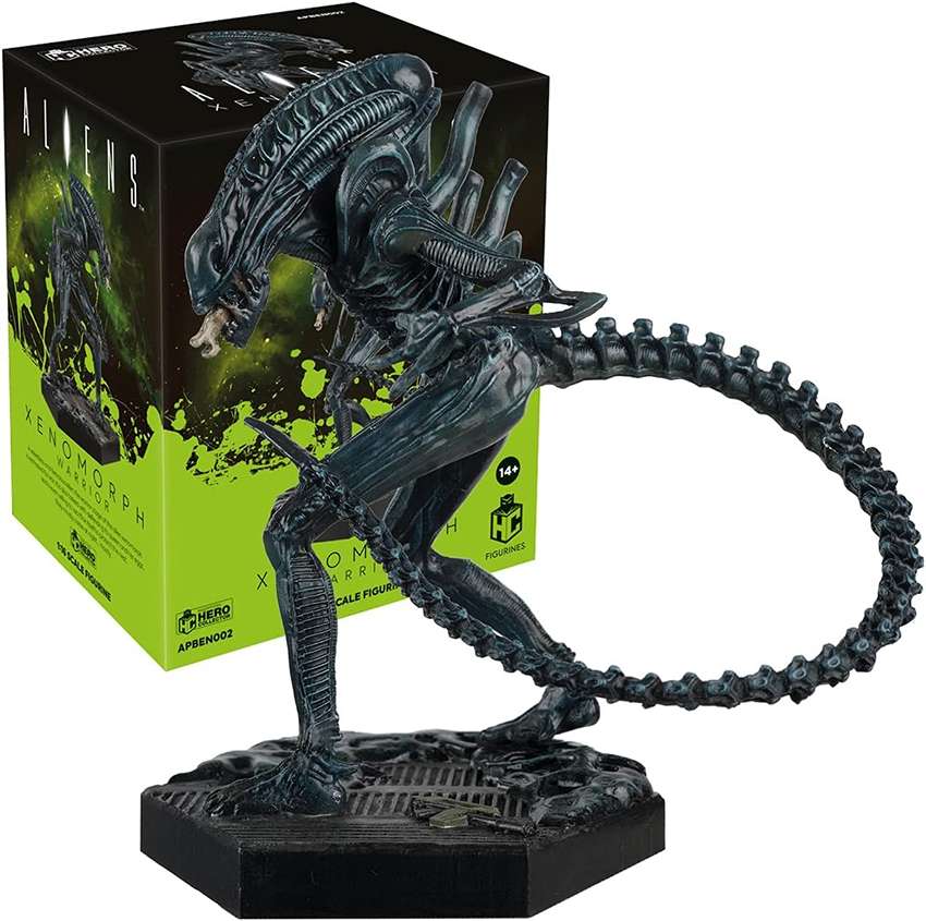 Alien (1979) Xenomorph Warrior (Aliens) 1/6 Scale 9 Inch Metallic Resin Figure