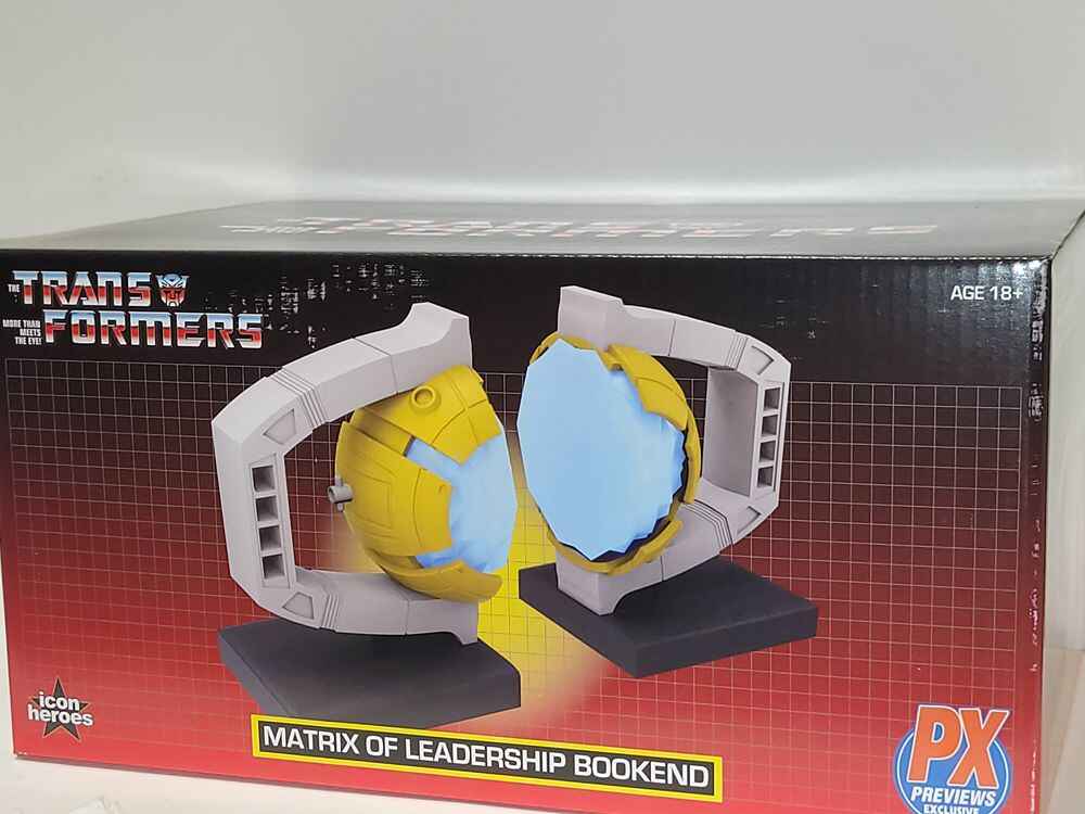 Transformers Matrix of Leadership PX Exclusive Bookends