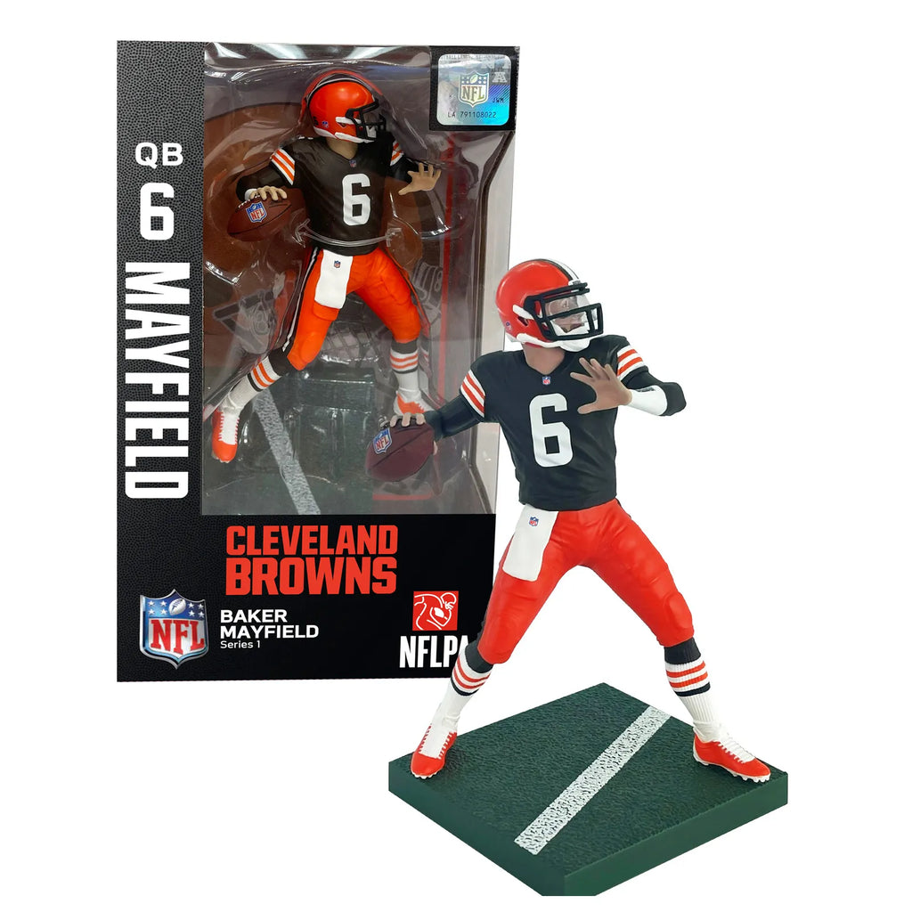 NFL Football Wave 1 Baker Mayfield Cleveland Browns 6 Inch Action Figure