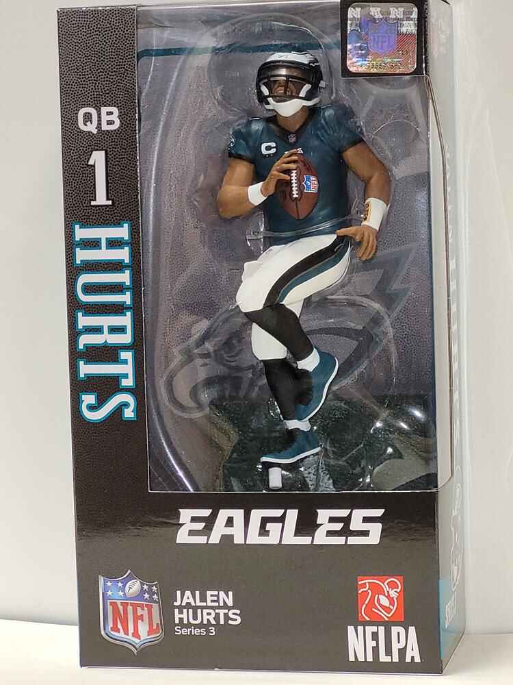 NFL Series 3 Philadelphia Eagles Jalen Hurts Action Figure Case of 6