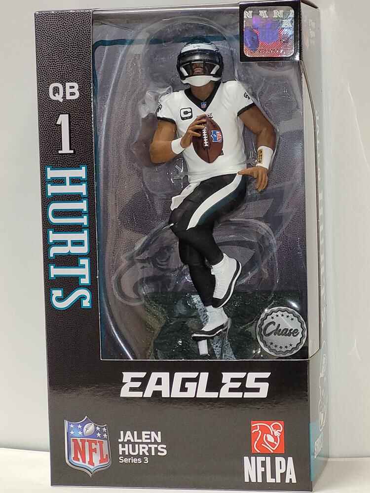 NFL Football Series 3 Jalen Hurts Philadelphia Eagles Chase 7 Inch Action Figure