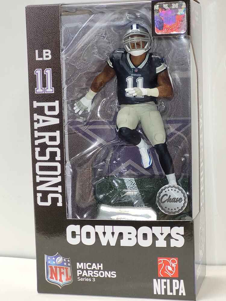 NFL Football Series 3 Micah Parsons Dallas Cowboys Chase 7 Inch Action Figure
