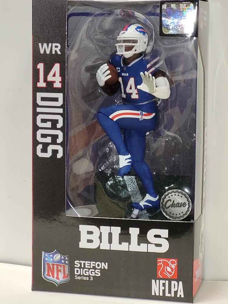 NFL Football Series 3 Stephon Diggs Buffalo Bills Chase 7 Inch Action Figure