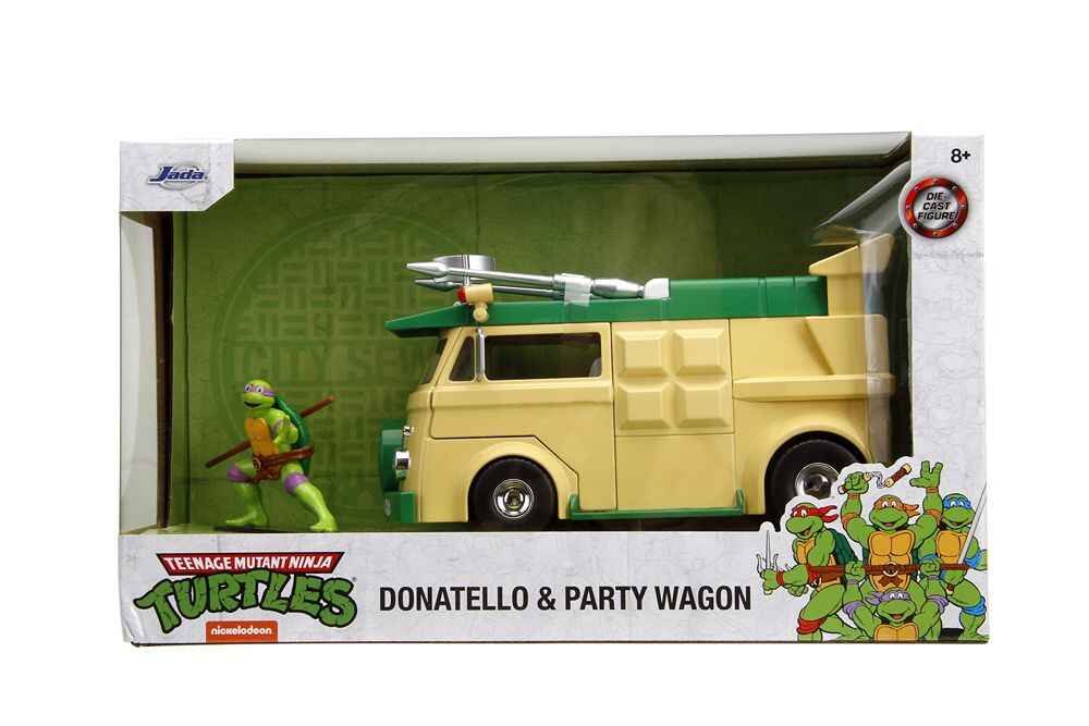 Teenage Mutant Ninja Turtles Party Wagon 1:24 Die-Cast Car Vehicle