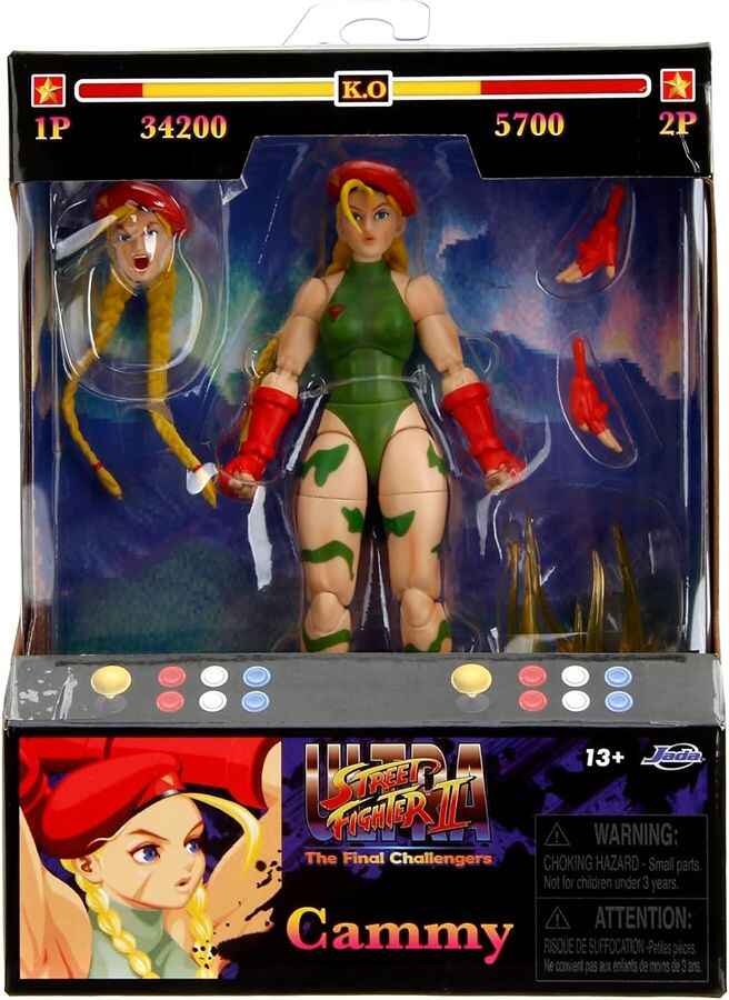 Street Fighter II Cammy 1:12 Scale 6 Inch Action Figure