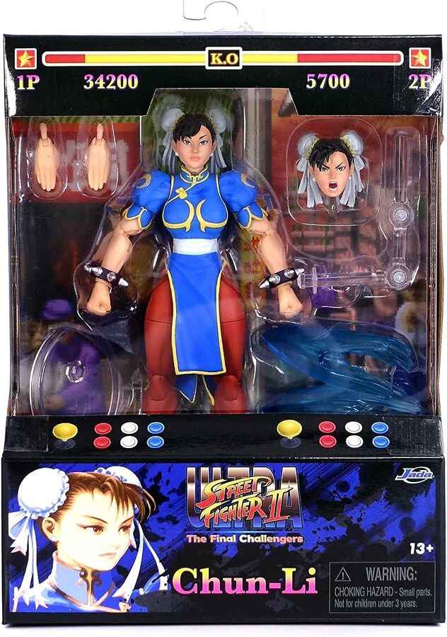 Street Fighter II Chun-Li 1:12 Scale 6 Inch Action Figure