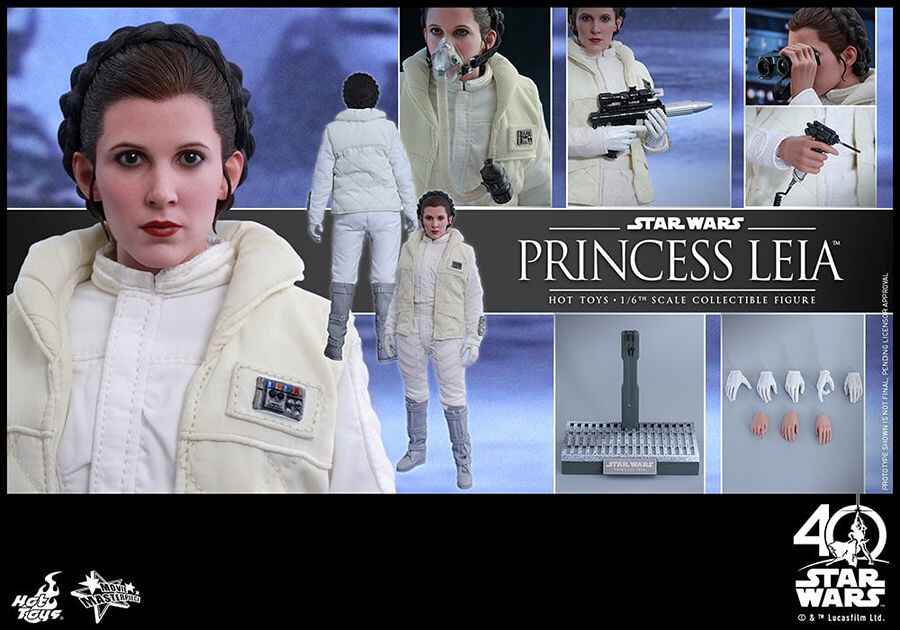 Star Wars The Empire Strikes Back Episode V Princess Leia 1/6 Scale 12 inch Figure MM423 903034